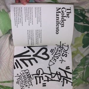 golden goose notebook w pen